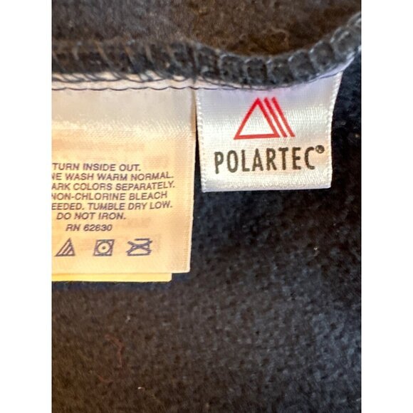 Lands End Mens Polartec Fleece Robe Belted Size 38-40 Made In USA Warm & Comfort - Picture 6 of 6